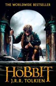 "The Hobbit - J.R.R. Tolkien" book cover